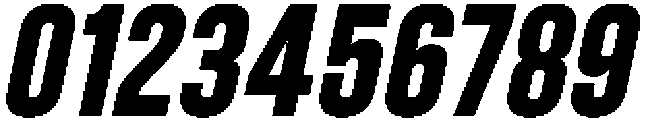 Bounder Bold Italic otf (700) Font OTHER CHARS