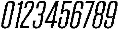 Bounder Extra Light Italic otf (200) Font OTHER CHARS