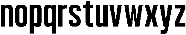 Bounder Medium otf (500) Font LOWERCASE