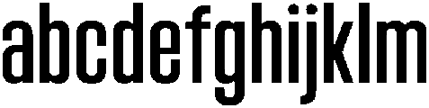 Bounder Regular otf (400) Font LOWERCASE