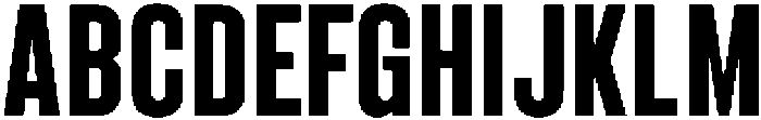Bounder Semi Bold otf (600) Font UPPERCASE