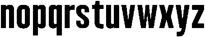 Bounder Semi Bold otf (600) Font LOWERCASE
