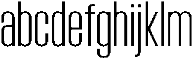 Bounder Thin otf (100) FONT