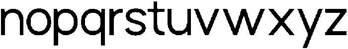Bourgueil Regular otf (400) Font LOWERCASE