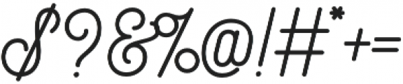 Bourton Script Bold otf (700) Font OTHER CHARS