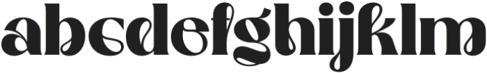 Bouselle Black otf (900) Font LOWERCASE