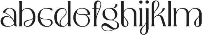 Bouselle Light otf (300) Font LOWERCASE