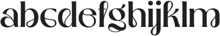 Bouselle Medium otf (500) Font LOWERCASE