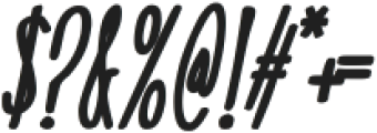 Bouteeka Bold Italic ttf (700) Font OTHER CHARS