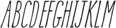 Bouteeka Light Italic ttf (300) Font UPPERCASE
