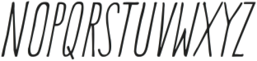 Bouteeka Light Italic ttf (300) Font LOWERCASE