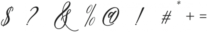 Boutinela Script Regular otf (400) Font OTHER CHARS