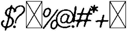 Boutique Handwriting Regular otf (400) Font OTHER CHARS