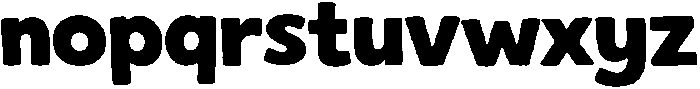 BoutiqueFleurBold Regular otf (700) Font LOWERCASE