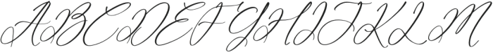 Boutiquen Serahpine Italic otf (400) Font UPPERCASE