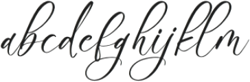 Boutiquen Serahpine otf (400) Font LOWERCASE