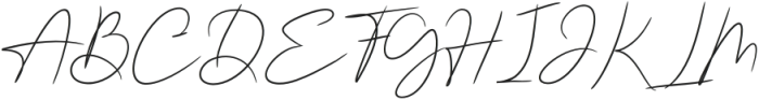Bouton Signature Regular otf (400) Font UPPERCASE