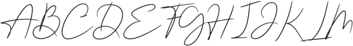 Bouton Signature Regular ttf (400) Font UPPERCASE