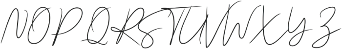 Bouton Signature Regular ttf (400) Font UPPERCASE