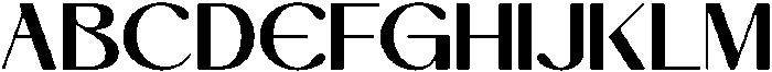 Bovacy Regular otf (400) Font UPPERCASE