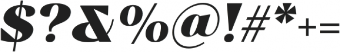 Bovino Black Italic otf (900) Font OTHER CHARS