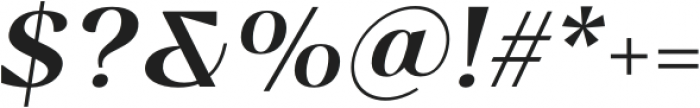 Bovino Medium Italic otf (500) Font OTHER CHARS