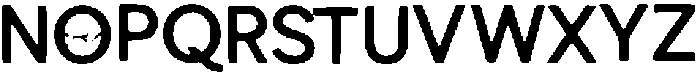 Bovisa ttf (400) Font LOWERCASE
