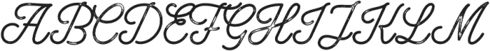 Bowline Script Vintage otf (400) Font UPPERCASE