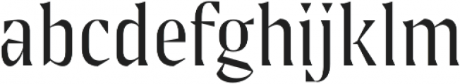 Bowsprit otf (400) Font LOWERCASE