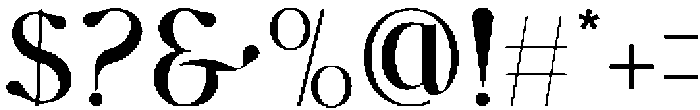 Boxer Regular otf (400) Font OTHER CHARS