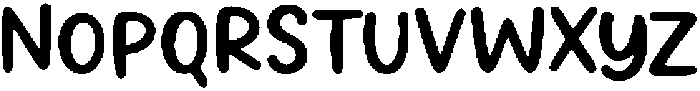 Boxo ttf (400) Font LOWERCASE
