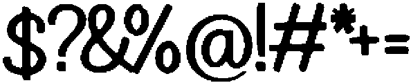 Boya ttf (400) Font OTHER CHARS