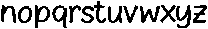 Boya ttf (400) Font LOWERCASE