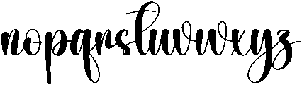 Boyband Regular otf (400) Font LOWERCASE