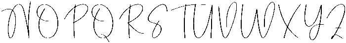Boyfriend Regular otf (400) Font UPPERCASE