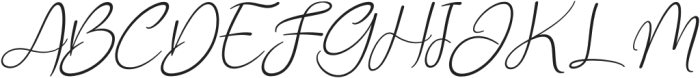 Boykwet Script Italic otf (400) Font UPPERCASE