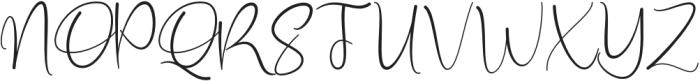 Boykwet Script otf (400) Font UPPERCASE