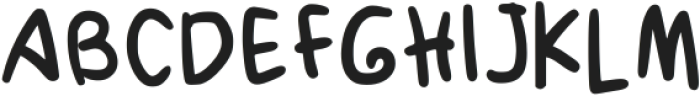 Boys Handwriting Regular otf (400) Font UPPERCASE