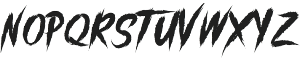 boasterz ttf (400) Font UPPERCASE