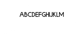 BOLDE LIGHT.ttf Font UPPERCASE