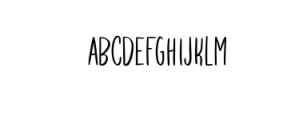 Borming.ttf Font LOWERCASE