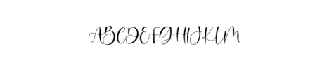 Boshela Script Font UPPERCASE