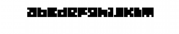 Boxtoc.otf Font LOWERCASE