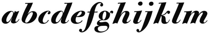 Bodoni Casale HeavyItalic FONT
