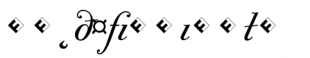 Bodoni Classic 2 Chancery Exp Font LOWERCASE