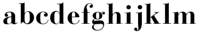 Bodoni Classic Bold Font LOWERCASE