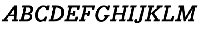 Bodoni Egyptian Pro Bold Italic Font UPPERCASE