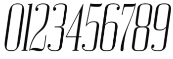 Bodoni Z37 M Compressed Light Italic Font OTHER CHARS