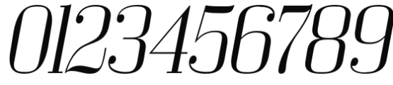 Bodoni Z37 M Light Italic Font OTHER CHARS