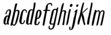 Boho Sans Bold Italic Font LOWERCASE